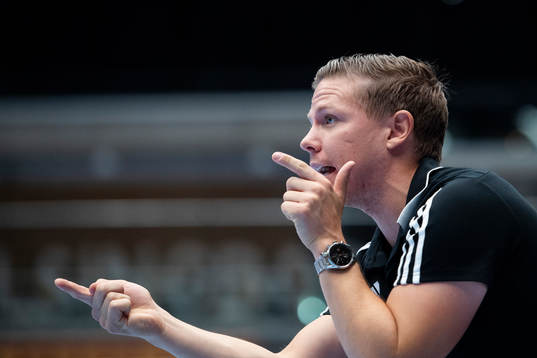 Helsingborgs tränare Toni Johansson