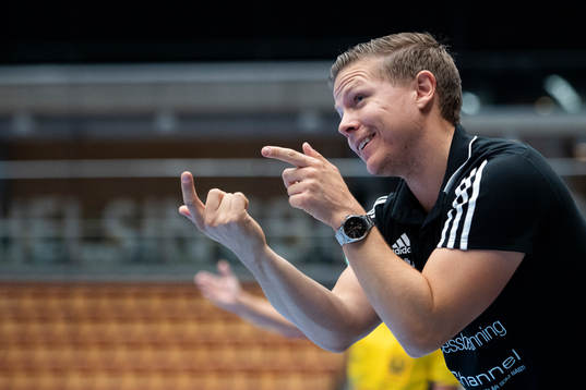 Helsingborgs tränare Toni Johansson