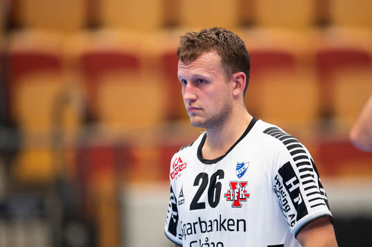 IFK Ystads Axel Eriksson deppar