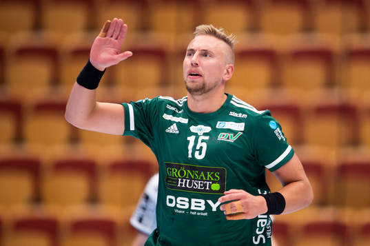 Helsingborgs Anton Månsson jublar