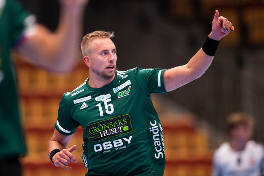 Helsingborgs Anton Månsson jublar
