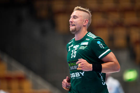 Helsingborgs Anton Månsson jublar