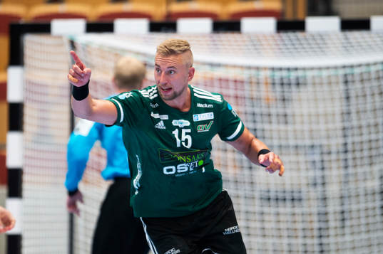 Helsingborgs Anton Månsson jublar