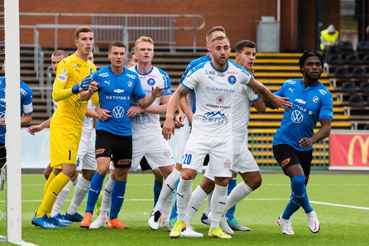 Akropolis målvakt Samuel Brolin, Nicklas Maripuu, Sotirios