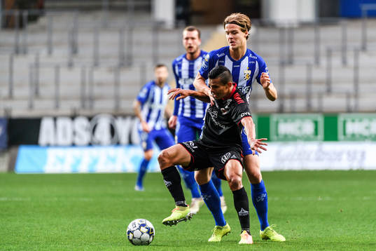 Kalmars Romário Pereira Sipião och IFK Göteborg August