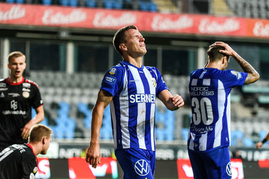 IFK Göteborg Pontus Wernbloom och Mattias Bjärsmyr deppar