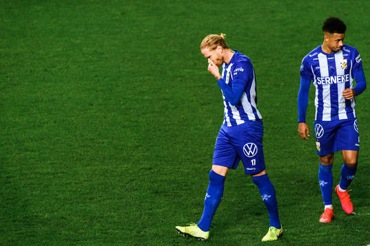 IFK Göteborg Alexander Farnerud och Tobias Sana deppar