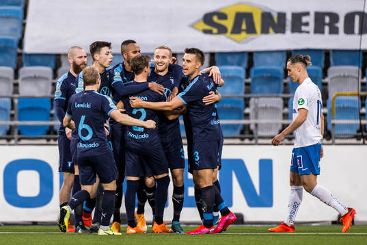 Malmö FFs Franz Brorsson jublar