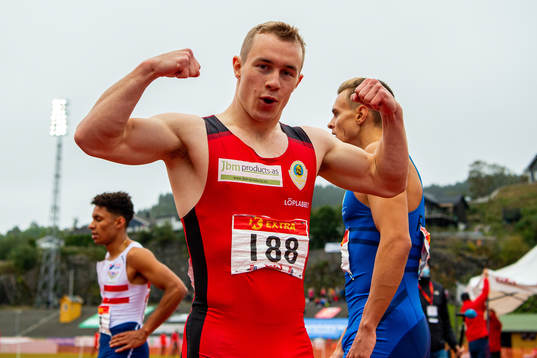 Mathias Hove Johansen celebrates