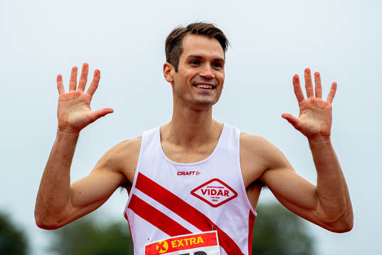 Vladimir Vukicevic celebrates