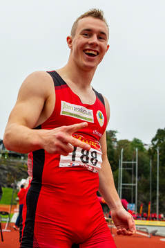 Mathias Hove Johansen celebrates