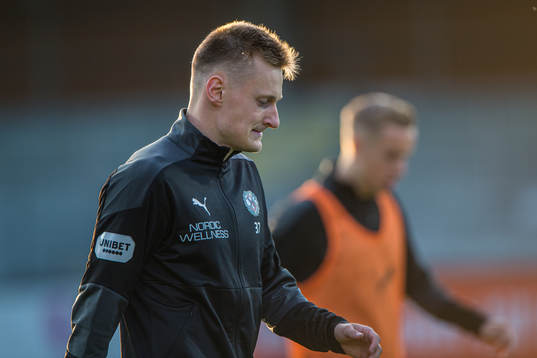 Örebros Rasmus Karjalainen  fotbollsmatchen i Allsvenskan