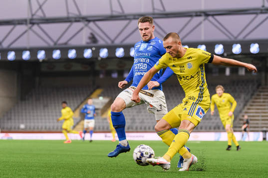 Norrbys Rasmus Örqvist och Sundsvalls Dennis Olsson