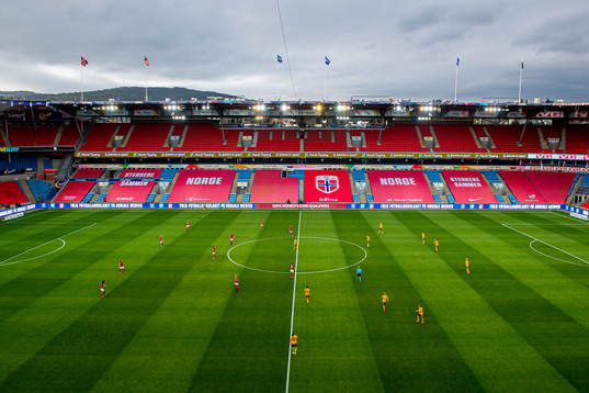 General view of Ullevaal Stadion