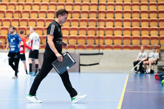 Helsingborgs tränare Toni Johansson deppar