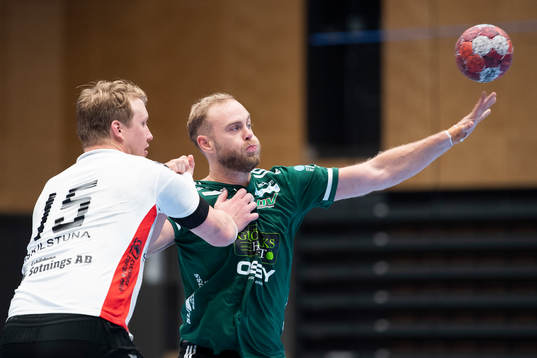 Helsingborgs David Florander och Guifs Markus Hagelin