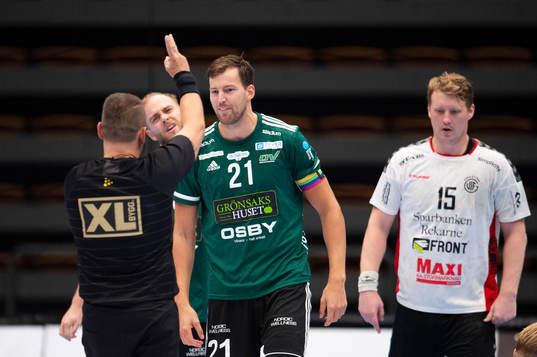 Helsingborgs Mattias Thynell utvisas