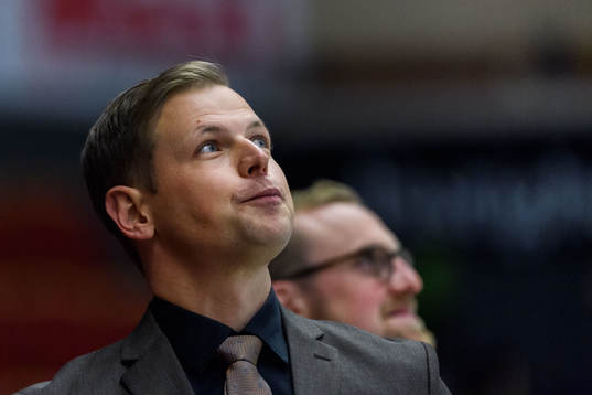Oskarshamns tränare Martin Filander