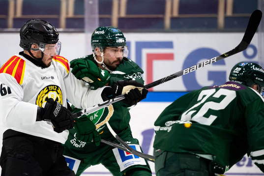 Brynäs John Persson och Färjestads Jens Westin