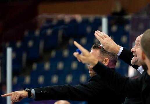 Brynäs assisterande tränare Mikael Holmqvist