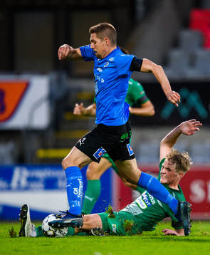 Halmstads Mikael Boman gör 2-0