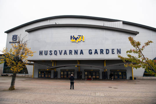 Entrén vid Husqvarna Garden