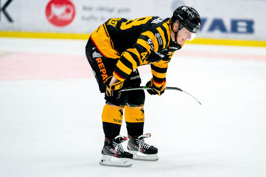 Skellefteås Jonatan Berggren deppar