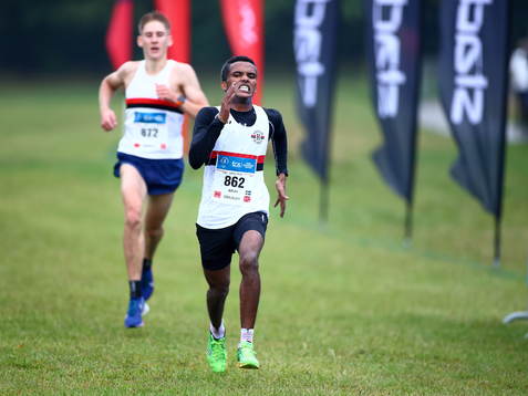 Yohannes Kiflay, Hässelby SK, i klass Pojkar 19 i