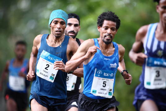 Samuel Tsegay, Hälle IF, i klass Män 15 km