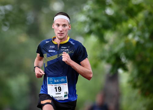 Emil Svensk, Stora Tuna, i klass Män 15 km