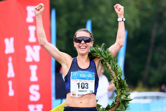 Charlotta Fougberg, Ullevi, i klass Kvinnor 15 km går i