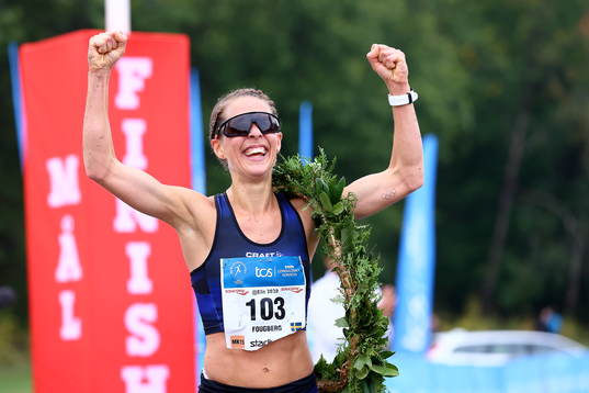 Charlotta Fougberg, Ullevi, i klass Kvinnor 15 km går i