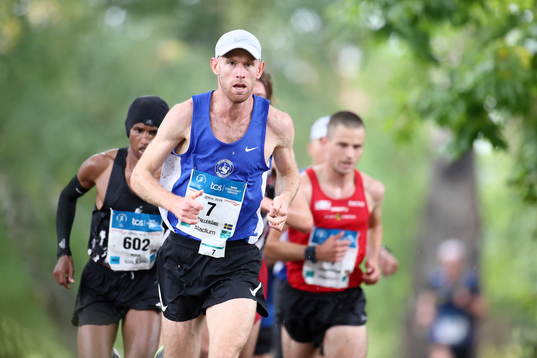 Olle Walleräng, Spårvägens FK, i klass Män 15 km