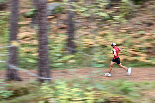 Löpare i klassen Män 30 km