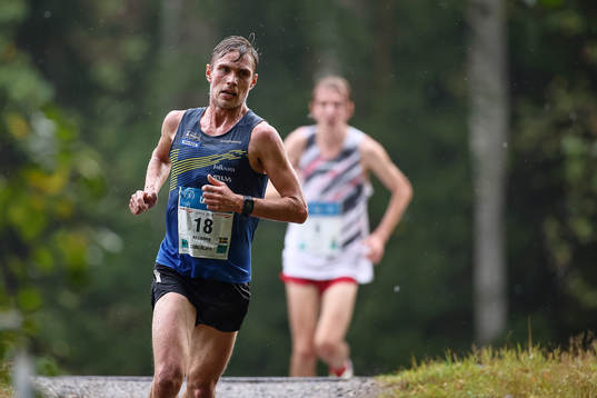 Martin Regborn, KFUM Örebro, i klass Män 15 km