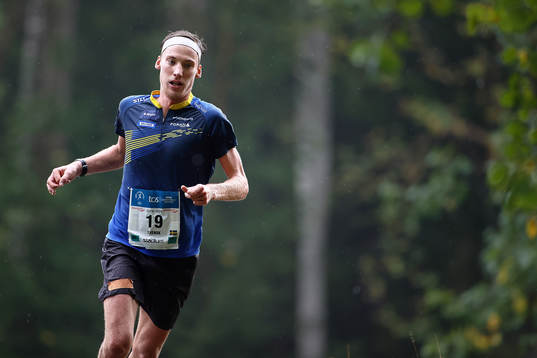 Emil Svensk, Stora Tuna, i klass Män 15 km