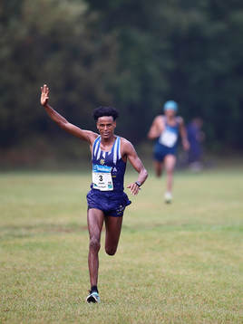 Vinnaren Samuel Russom, IS Göta/ERI, i klass Män 15 km