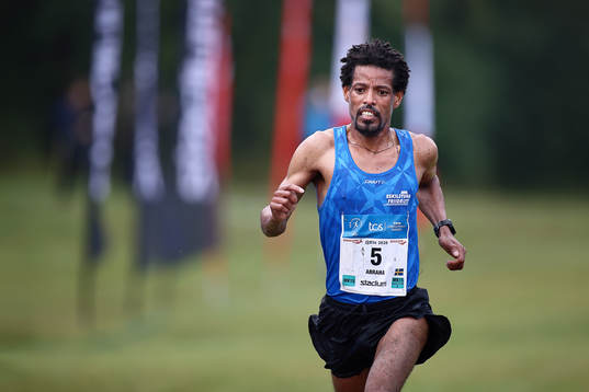 Adhanom Abraha, Eskilstuna FI, i klass Män 15 km