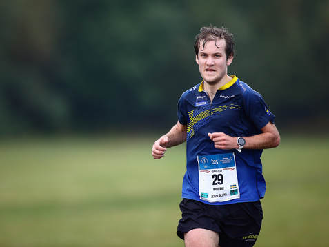 Albin Ridefelt, OK Linné, i klass Män 15 km