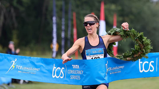 Vinnare Charlotta Fougberg, Ullevi, i klass Kvinnor 15 km