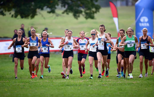 Starten i Kvinnor 30 km