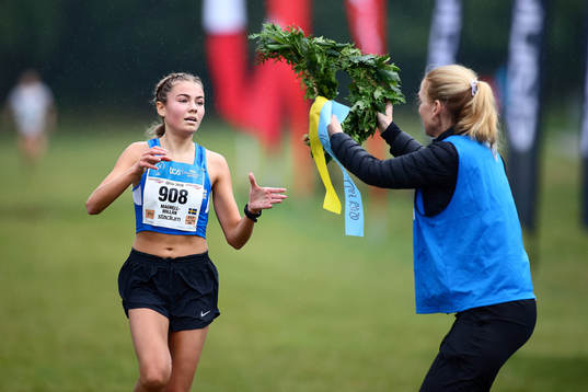 Vinnare Alice Magnell-Millán, Eskilstuna FI, i klass