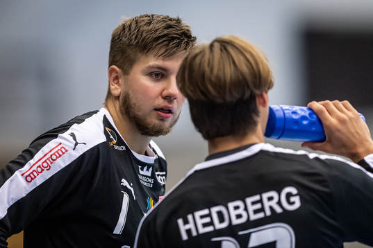 Lugis målvakter Simon Sejr Jensen och Viktor Hedberg