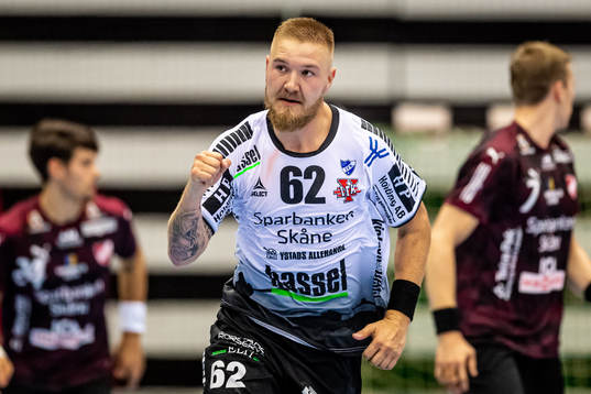 IFK Ystads Emil Hansson jublar