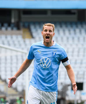 Malmö FFs Ola Toivonen jublar