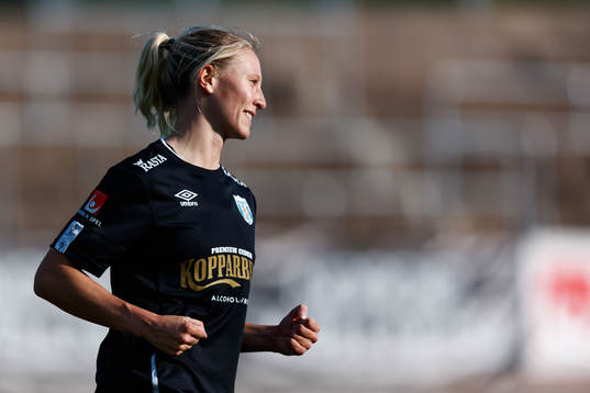 Göteborgs Rebecka Blomqvist jublar