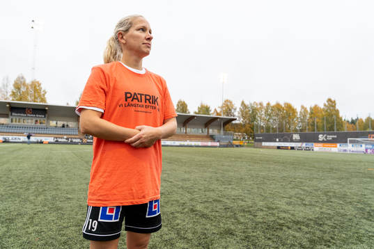 Mallbackens Frida Broström har en tshirt med budskapet att