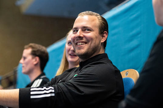 Helsingborgs tränare Daniel Engdahl