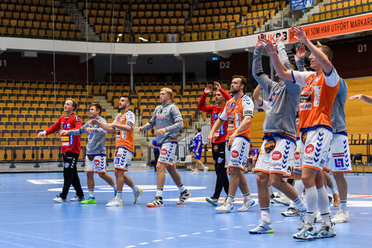 Kristianstads spelare tackar publiken