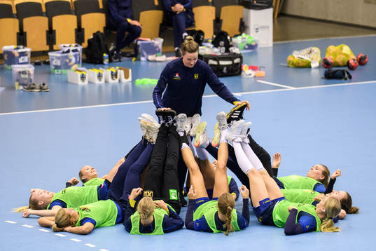 Assisterande tränare Johanna Wiberg
